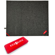 Load image into Gallery viewer, KickBlock Deluxe Drum Rug + KickBlock Anchor Bundle