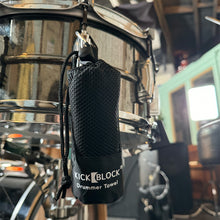 Load image into Gallery viewer, KickBlock Drummer Towel - Microfiber Towel for drummers
