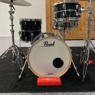 KickBlock™ - World's Best Bass Drum Stabilizer (Brick Red)