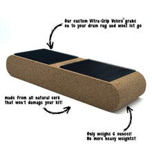 Load image into Gallery viewer, KickBlock™ - World&#39;s Best Bass Drum Stabilizer (Natural Cork)
