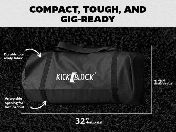 Standard Drum Rug + KickBlock LP – KickBlock Products