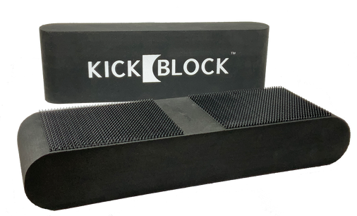 KickBlock™ - World's Best Bass Drum Stabilizer (Stage Black)