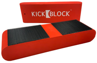 KickBlock™ - World's Best Bass Drum Stabilizer (Brick Red)