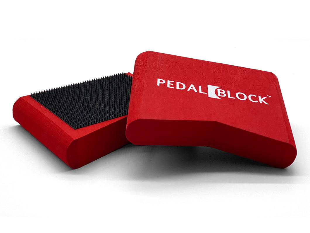 PedalBlock – Stabilizer for hi-hats, double-pedals and more (Brick Red)