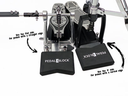 PedalBlock – Stabilizer for hi-hats, double-pedals and more (Stage Black)