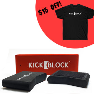 The KickBlock Super Bundle - Complete KickBlock Set + T-Shirt