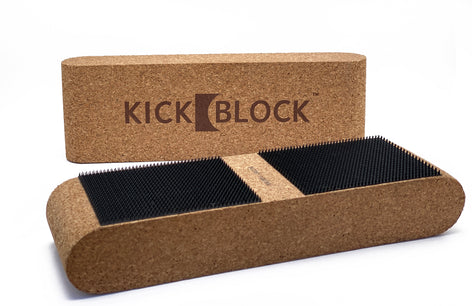 KickBlock™ - World's Best Bass Drum Stabilizer (Natural Cork)