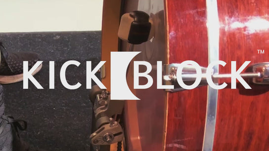 KickBlock™ - World's Best Bass Drum Stabilizer (Natural Cork)